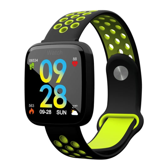 F15 1.3 inch TFT IPS Color Screen Smart Bracelet, Support Call Reminder/ Heart Rate Monitoring /Blood Pressure Monitoring/ Sleep Monitoring/Blood Oxygen Monitoring (Green) - Smart Wear by buy2fix | Online Shopping UK | buy2fix