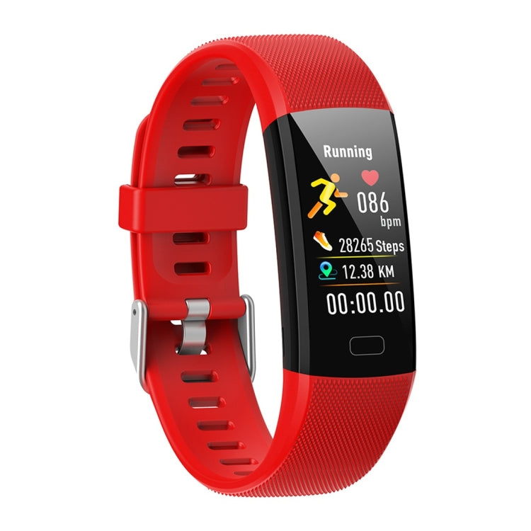 Y10 0.96 inch TFT Color Screen Smart Bracelet, Support Call Reminder/ Heart Rate Monitoring /Blood Pressure Monitoring/ Sleep Monitoring/Blood Oxygen Monitoring(Red) - Smart Wear by buy2fix | Online Shopping UK | buy2fix