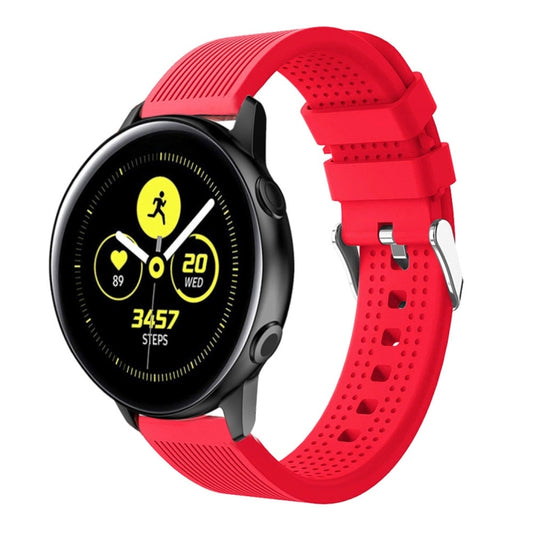 Smart Watch Silicone Watch Band for Garmin Vivoactive 3(Red) by buy2fix