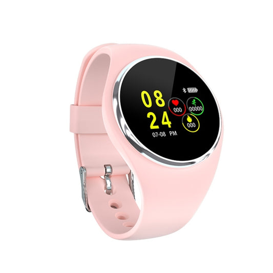 DK01 1.0 inch TFT Color Screen IP67 Waterproof Bluetooth Smartwatch, Support Call Reminder/ Heart Rate Monitoring /Blood Pressure Monitoring/ Sleep Monitoring (Pink) - Smart Wear by buy2fix | Online Shopping UK | buy2fix