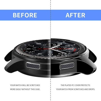 TPU Plated Shockproof Case for Samsung Gear S3 Frontier Smartwatch 46mm(Silver Grey) by buy2fix