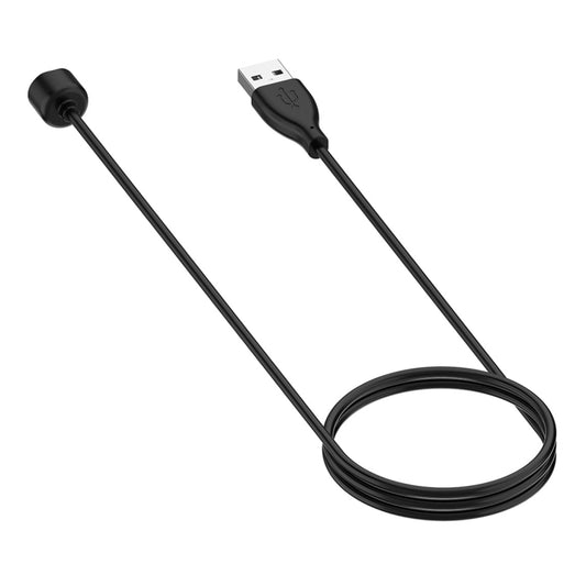 Bracelet USB Magnetic Attraction Plastic Charging Cable for Xiaomi Mi Band 5 / 6 / 7, Cable Length: 50cm(Black) by buy2fix