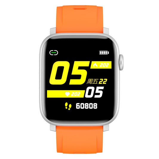 SE02 Bluetooth Smart Sports Watch, Support Heart Rate / Blood Pressure / Blood Oxygen Monitoring & Sleep Monitoring & Sedentary Reminder (Orange) by buy2fix