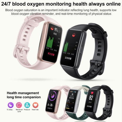 Honor Band 7, 1.47 inch AMOLED Screen, Support Heart Rate / Blood Oxygen / Sleep Monitoring(Black) - Wearable Devices by Huawei | Online Shopping UK | buy2fix