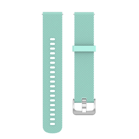 22mm Texture Silicone Wrist Strap Watch Band for Fossil Gen 5 Carlyle, Gen 5 Julianna, Gen 5 Garrett, Gen 5 Carlyle HR (Green) by buy2fix