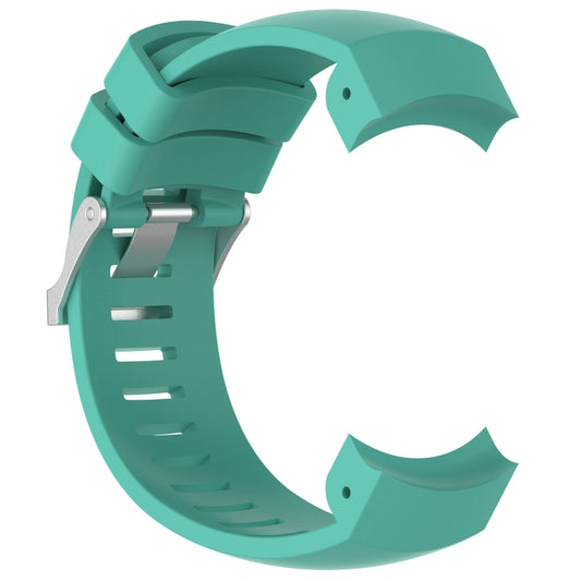 Silicone Watch Band for SUUNTO Core ALU Black(Mint Green) by buy2fix