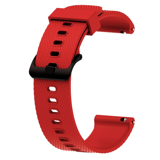 Silicone Sport Watch Band for Garmin Vivoactive 3 20mm(Red) by buy2fix