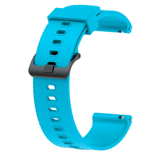 Silicone Sport Watch Band for Garmin Vivoactive 3 20mm(Sky Blue) by buy2fix