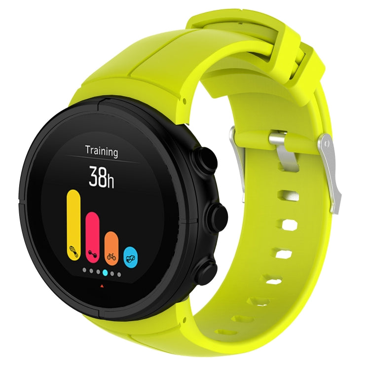 Silicone Watch Band for SUUNTO Spartan Ultra(Cyan) by buy2fix