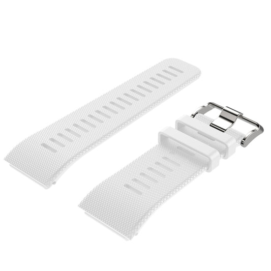 Silicone Sport Watch Band for Garmin Vivoactive HR(White) by buy2fix