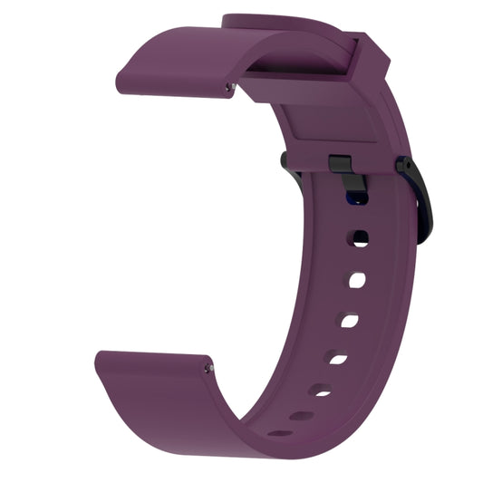 Silicone Glossy Sport Watch Band for Huami Amazfit Bip Lite Version 20mm(Purple) by buy2fix