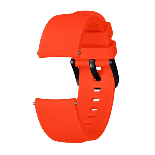 Crazy Horse Texture Silicone Watch Band for Huami Amazfit Bip Lite Version 20mm(Coral) by buy2fix