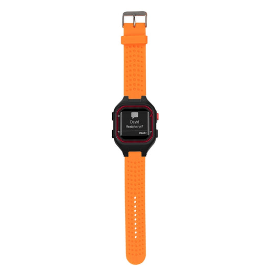 Male Adjustable Watch Band for Garmin Forerunner 25(Orange) by buy2fix