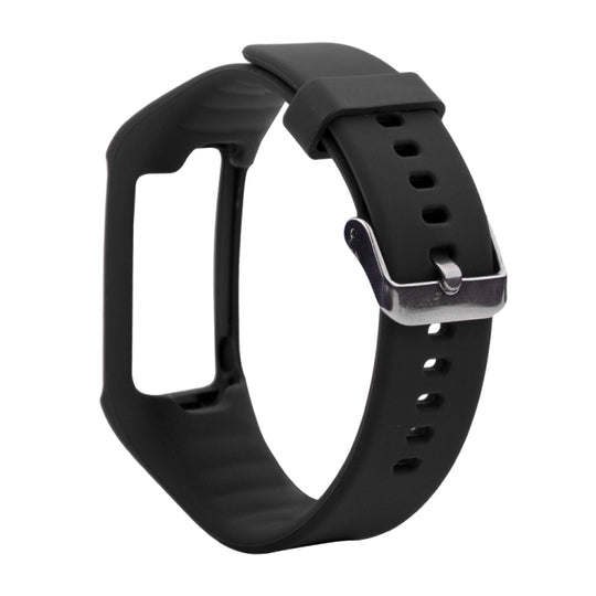 Silicone Sport Watch Band for POLAR A360 / A370(Black)