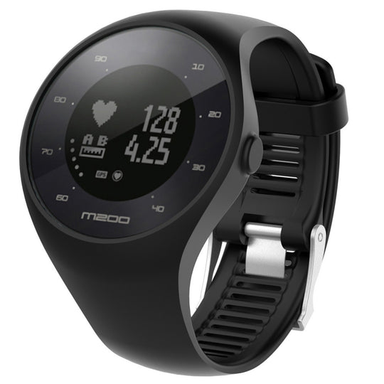 Bracelet de montre sport en silicone pour POLAR M200 (noir)