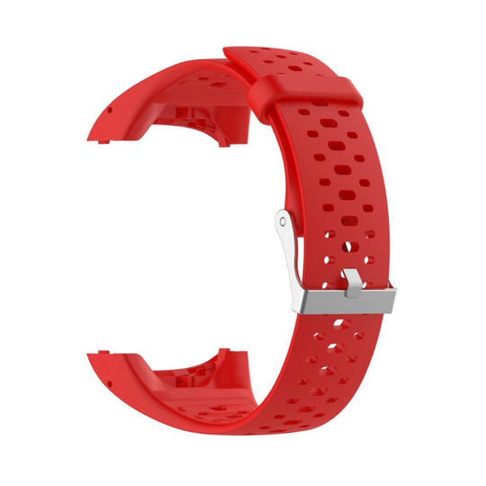 Bracelet de montre sport en silicone pour POLAR M400 / M430 (rouge)