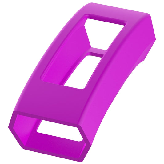 Intelligent Wearable Device, Solid Color Silicone Watch Protective Case for FITBIT Alta / HR(Purple) by ENKAY