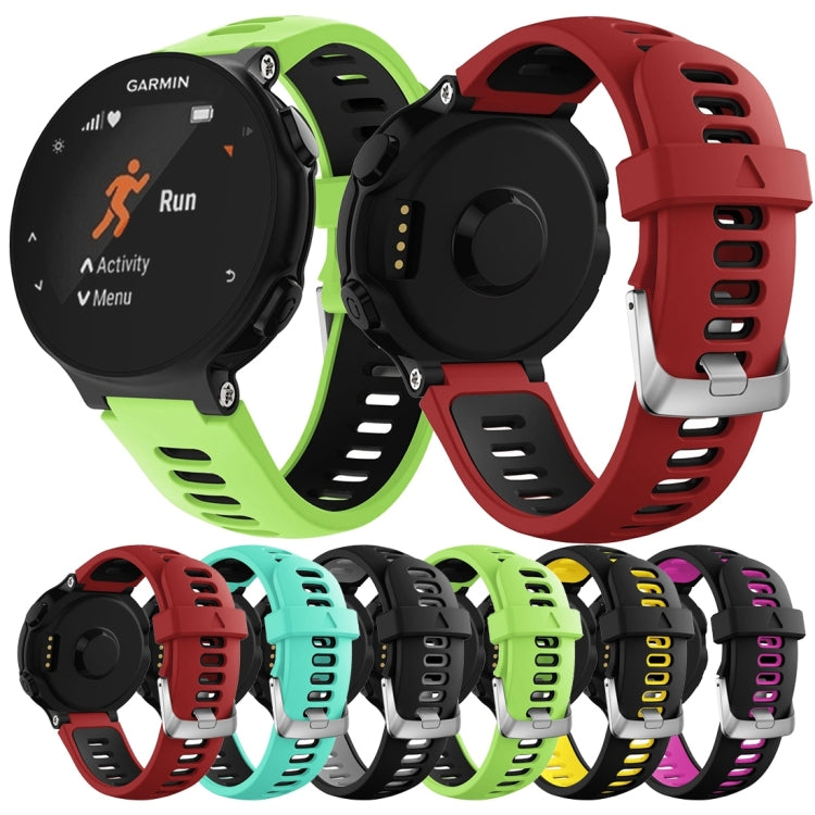 Smart Watch Silicone Watch Band for Garmin Forerunner 735XT(Grey) - Watch Bands by buy2fix | Online Shopping UK | buy2fix