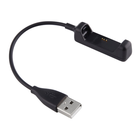 Für Fitbit Flex 2 Ersatz-USB-Ladekabel, Ladekabel, Line-Tracker-Armband mit Reset-Funktion, Kabellänge: ca. 17 cm (schwarz)