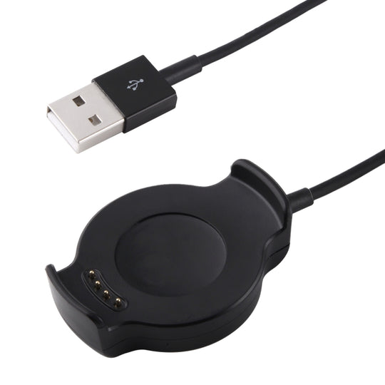 Pour chargeur de berceau de remplacement portable Huawei Watch 2, longueur du câble: environ 100 cm (noir)