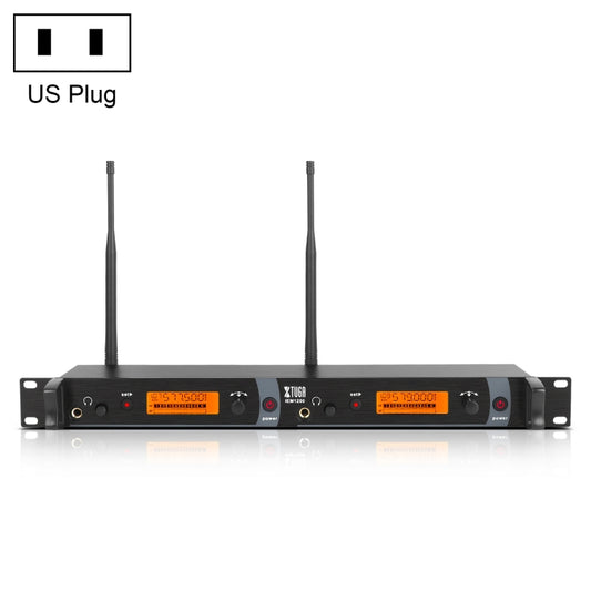 XTUGA IEM1200 Wireless Transmitter Stage Singer Ear Monitor System(US Plug) by XTUGA