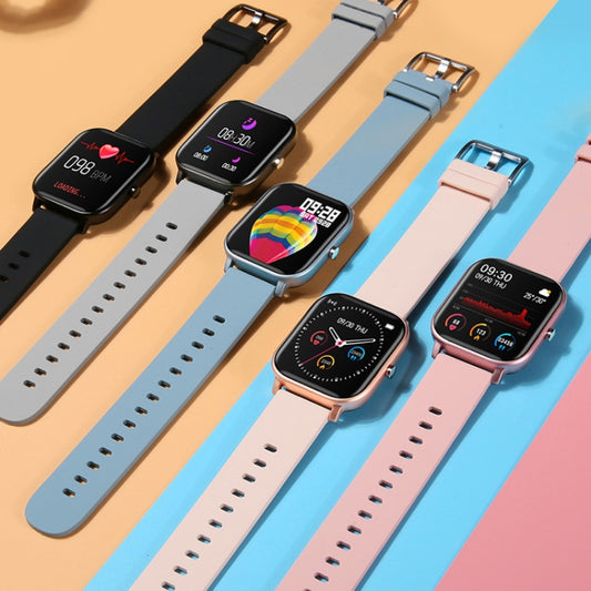 LOKMAT P8 1.4 inch Screen Waterproof Health Smart Watch, Pedometer / Sleep / Heart Rate Monitor (Black) by Lokmat