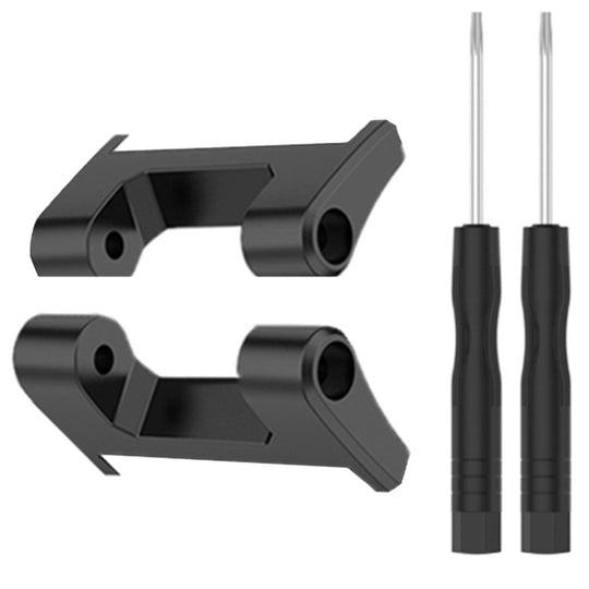 For Amazfit T-Rex / T-Rex Pro / Ares 1 Pair 22mm Metal Watch Band Connector(Black)