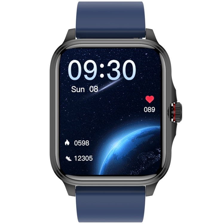 T90 1.91 inch IPS Screen IP67 Waterproof Smart Watch, Support Bluetooth Call / Non-invasive Blood Sugar (Dark Blue) - Smart Watches by buy2fix | Online Shopping UK | buy2fix