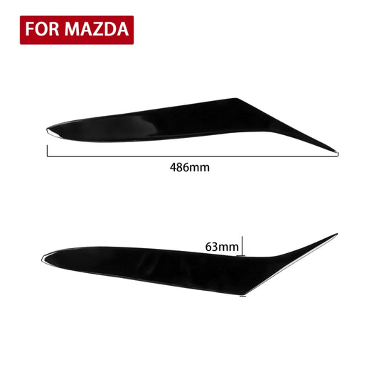 Car ABS Light Eyebrow For Mazda RX-8 2004-2008 by buy2fix