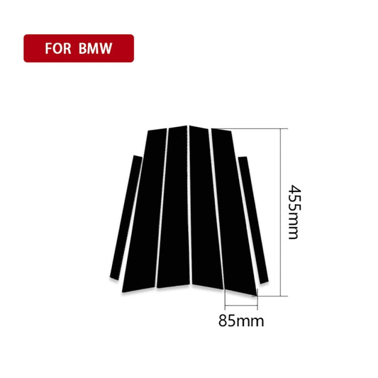 For BMW 5 Series F10 2011-2017 Car B Column Frame Decorative Sticker by buy2fix