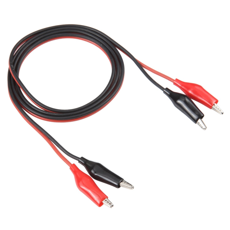 Dual Alligator Clip Test Lead Probe Cable, Length: 1m - Others by buy2fix | Online Shopping UK | buy2fix