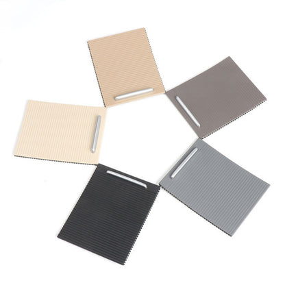 Car Center Console Water Cup Holder Cover Trim for Volkswagen Magotan / CC / Passat, Left Driving (Grey) by buy2fix