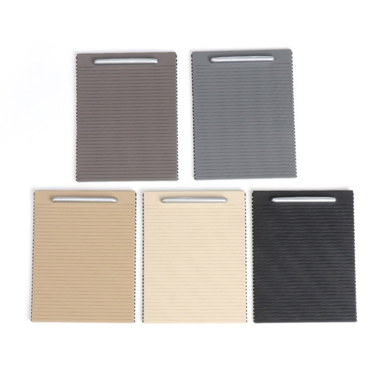 Car Center Console Water Cup Holder Cover Trim for Volkswagen Magotan / CC / Passat, Left Driving (Brown) by buy2fix