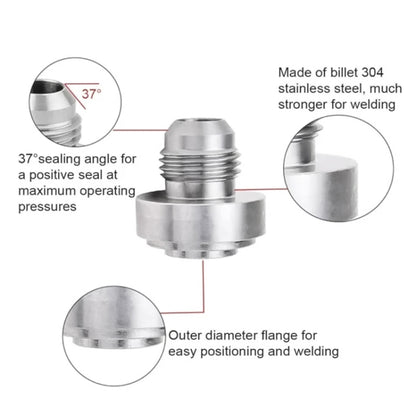 AN3 Car Oil Pipe Joint Breathable Pot Connector - In Car by buy2fix | Online Shopping UK | buy2fix