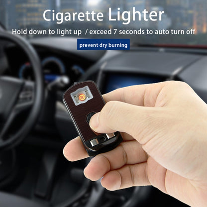 N12E Car Creative Ashtray Solar Power With Light And Cover With Cigarette Liighter (Blue) - In Car by buy2fix | Online Shopping UK | buy2fix