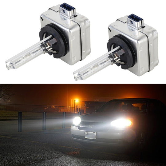 1 Pair D8S 6000K DC12V 35W Car HID Xenon Bulb Kit Headlight (White Light)