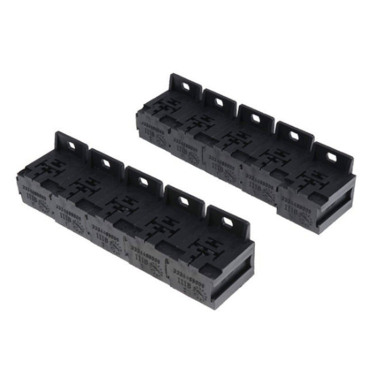 30A-80A Relay Base Holder 5-pin Socket with 50 Pieces Terminals by buy2fix