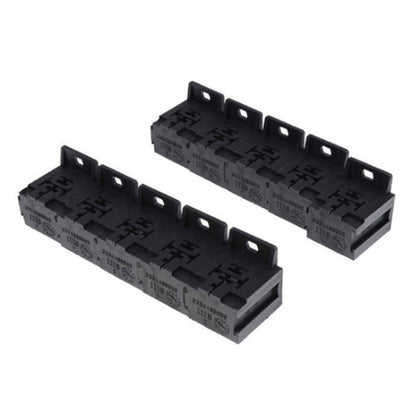 30A-80A Relay Base Holder 5-pin Socket with 50 Pieces Terminals by buy2fix