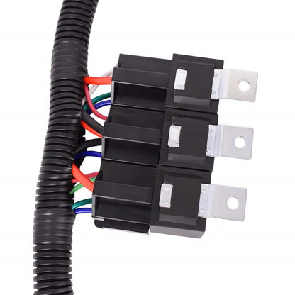 Car Electric ECU Control Dual Fan Wiring Connector Harness for GM 1999-2006 7L5533A226T by buy2fix