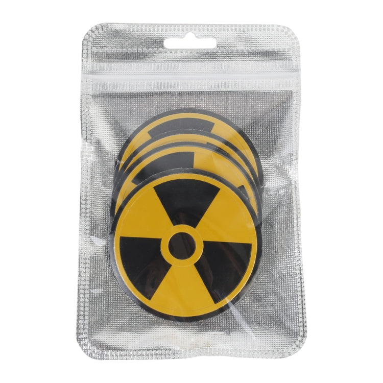 4 in 1 Car Wheel Hub Decorative Sticker, Diameter: 5.8cm by buy2fix