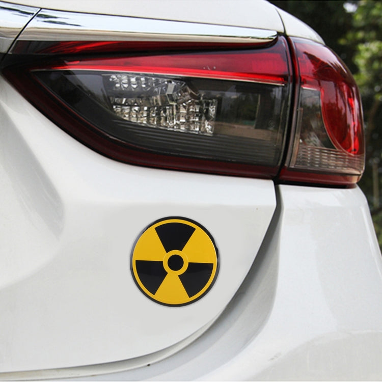 4 in 1 Car Wheel Hub Decorative Sticker, Diameter: 5.8cm by buy2fix