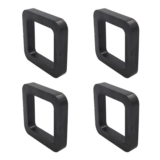 CP-3015 4 in 1 Car 2 inch Trailer Hitch Receiver Silencer Pad by buy2fix