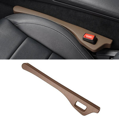 Car Seat Gap Bar Car Interior Armrest Box Gap Leak-proof Filler (Brown) by buy2fix