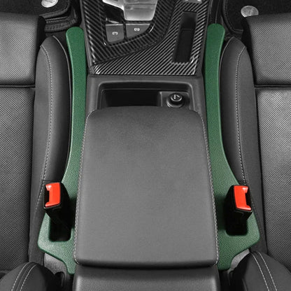 Car Seat Gap Bar Car Interior Armrest Box Gap Leak-proof Filler (Red) by buy2fix