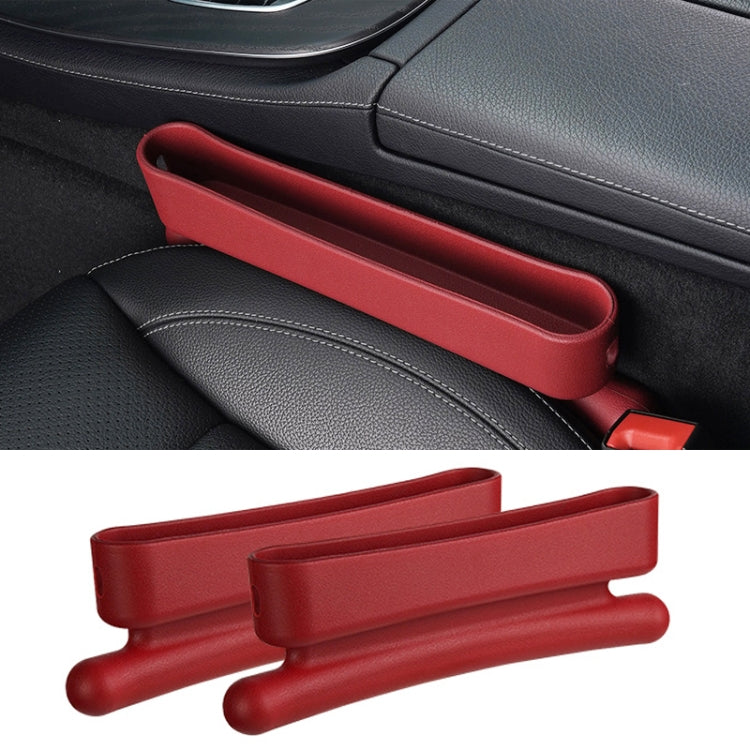 Car Gap Storage Box Multifunctional Car Seat Crevice Storage Box, Specification: 1 Pair (Red) by buy2fix