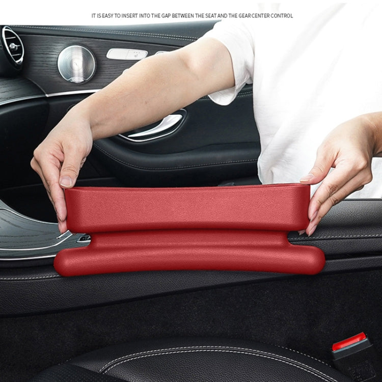 Car Gap Storage Box Multifunctional Car Seat Crevice Storage Box, Specification: 1 Pair (Brown) by buy2fix