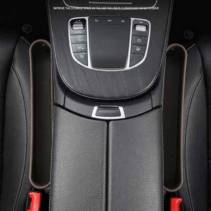 Car Gap Storage Box Multifunctional Car Seat Crevice Storage Box, Specification: 1 Pair (Black) by buy2fix
