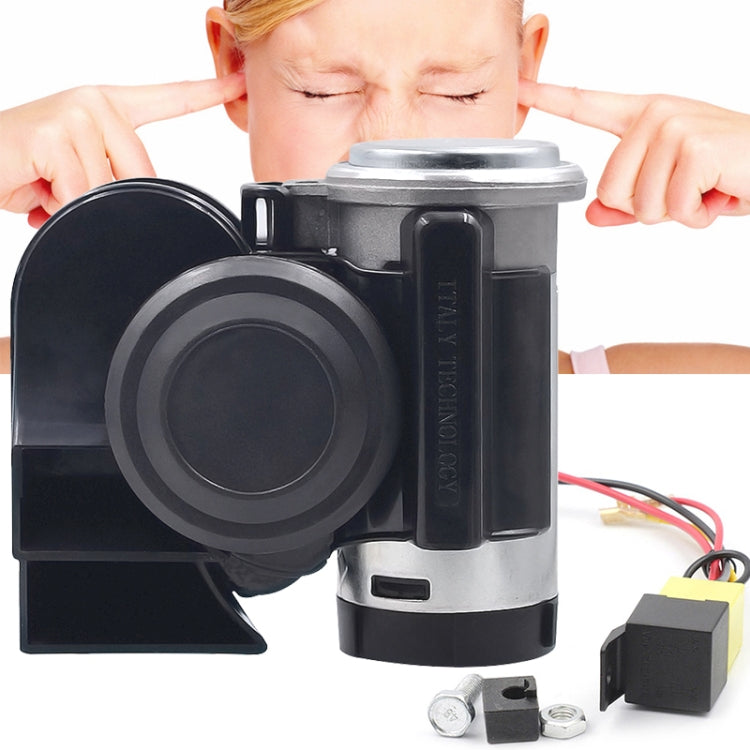 WUPP CS-381 12V Motorcycle Integrated Electric Air Pump Horn Relay by WUPP