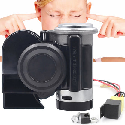 WUPP CS-381 12V Motorcycle Integrated Electric Air Pump Horn Relay by WUPP