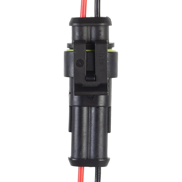 10pcs 2P Car Waterproof Plug Car Connector Plug-In, Length：10cm - Cables & Connectors by buy2fix | Online Shopping UK | buy2fix